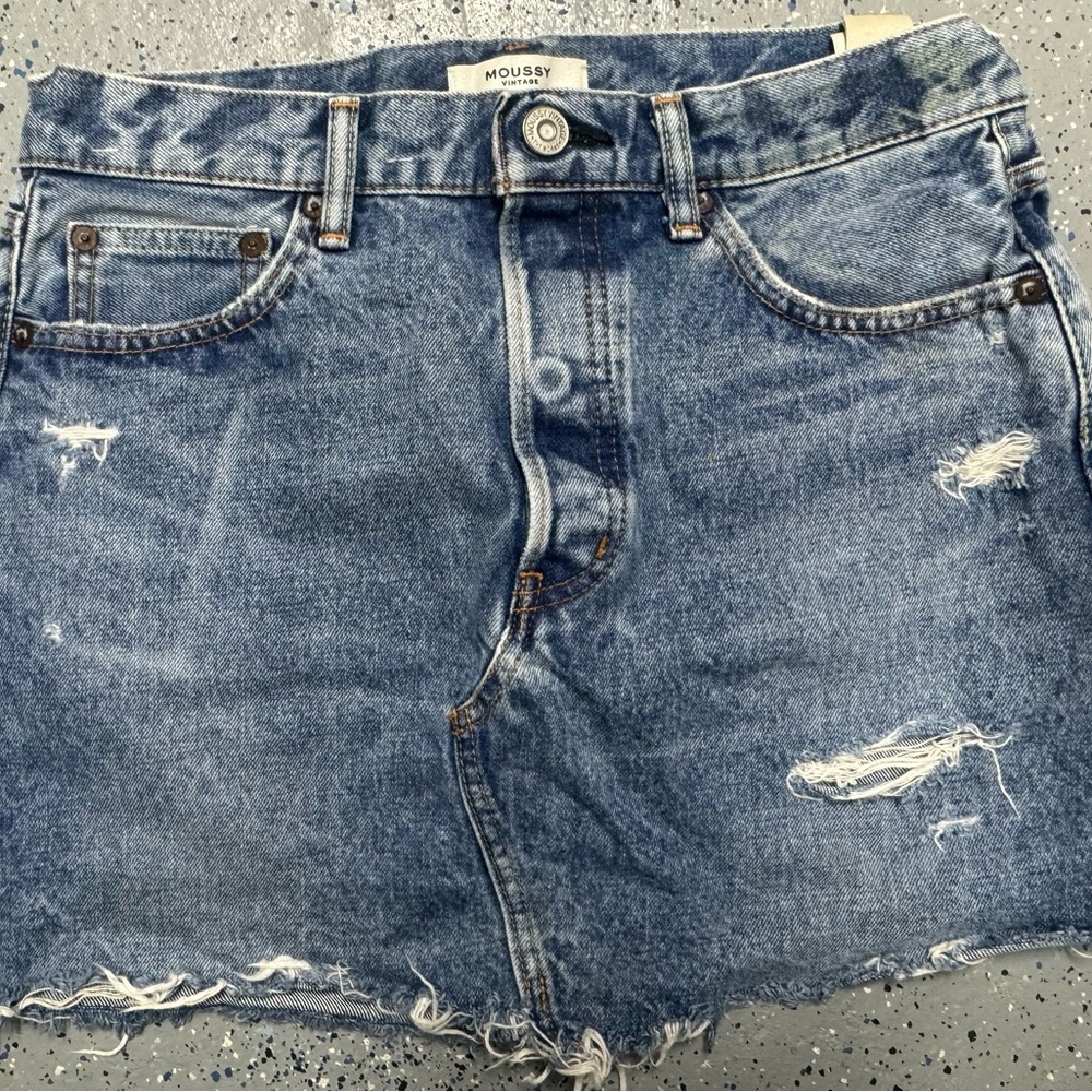 Moussy Vintage Blue Denim Jeans